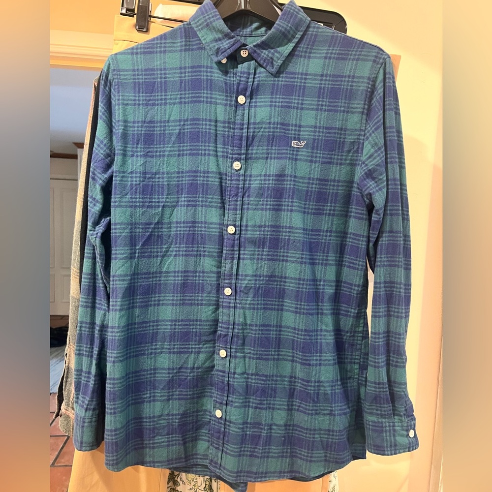 Vineyard Vines Boys Flannel Shirt